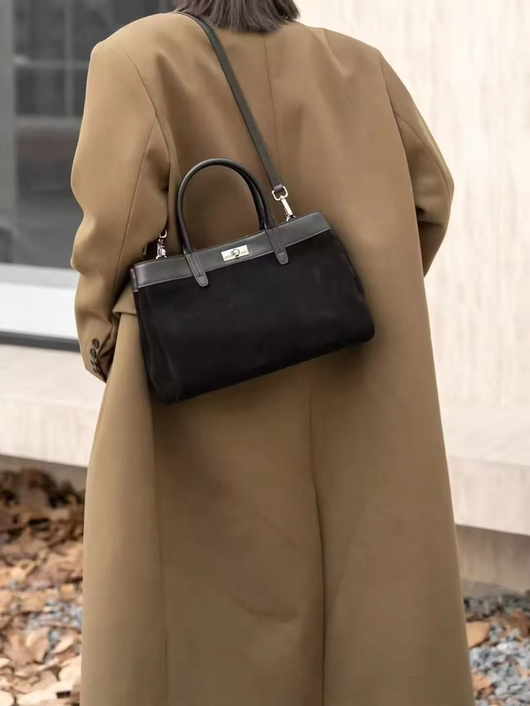 CLARE Suede Carryall Bag