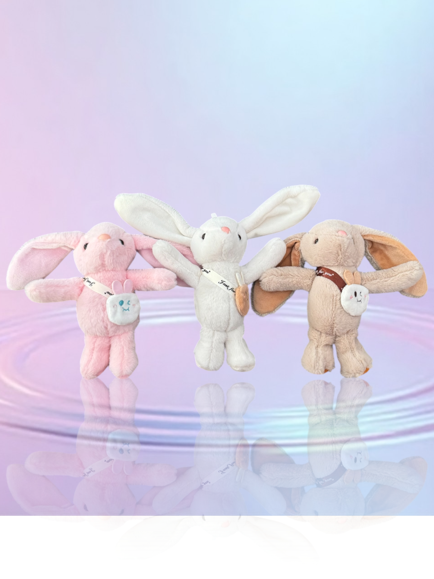 Long-Ear Rabbit Plush Bag Pendant