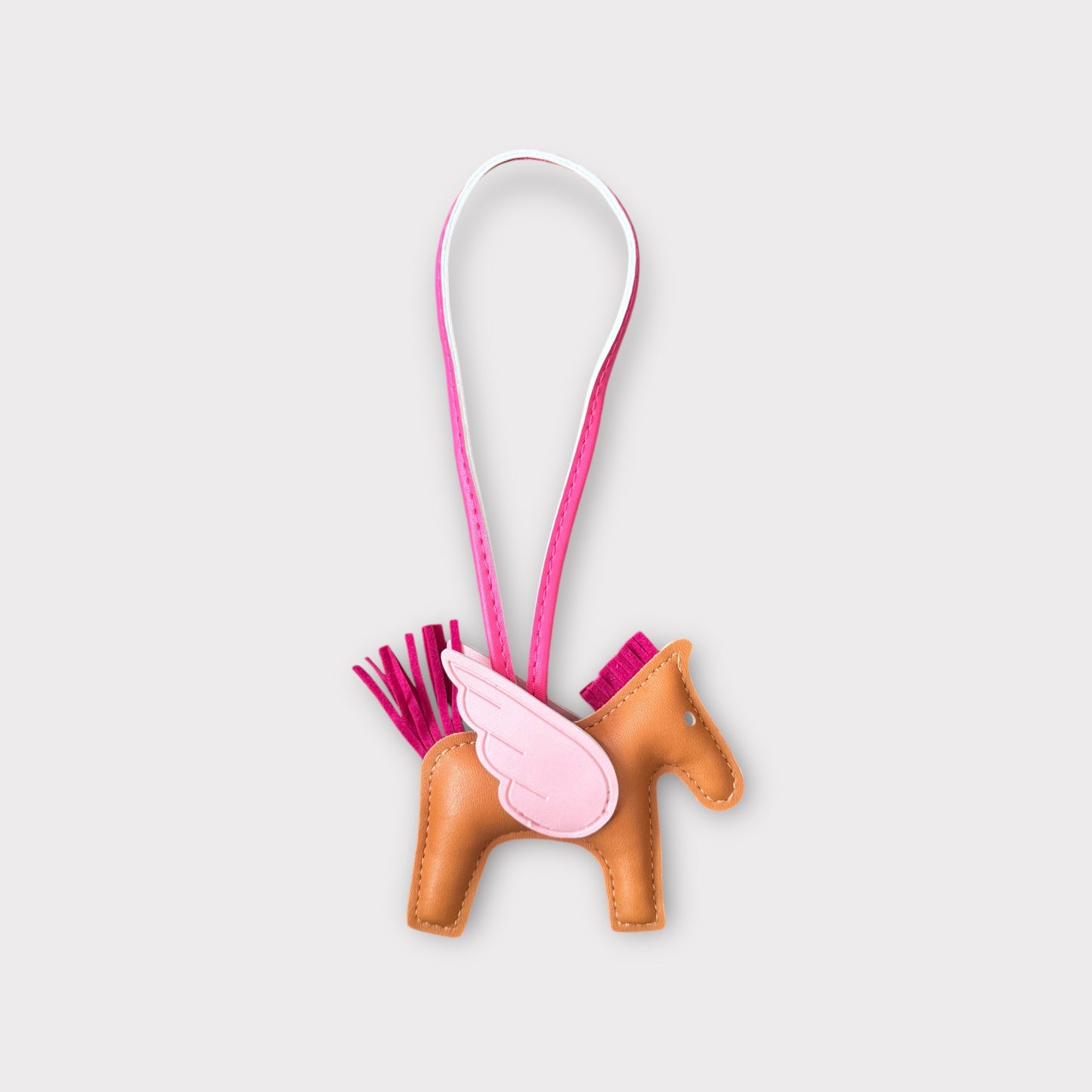PU leather Horse Designed Charms for Handbags
