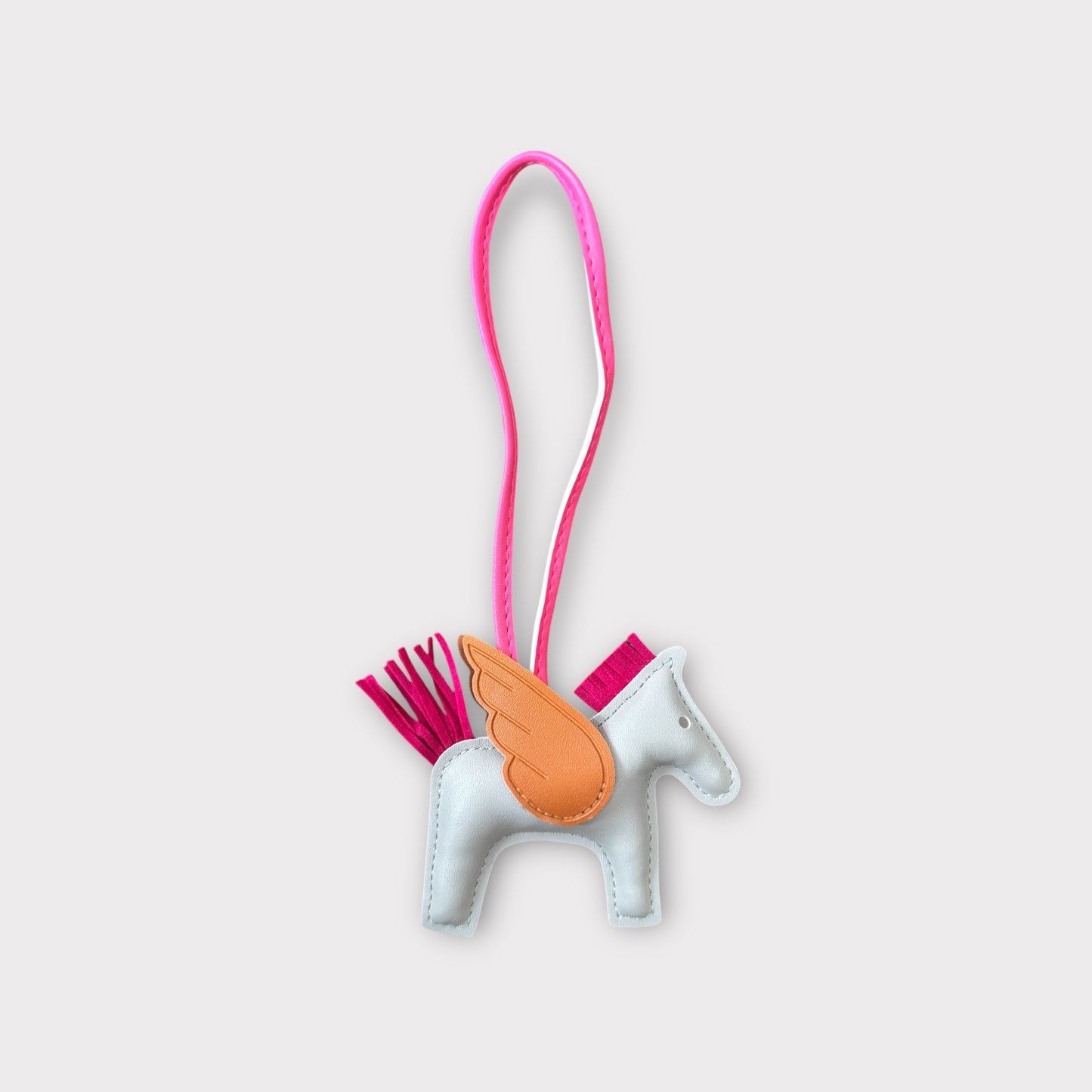 PU leather Horse Designed Charms for Handbags