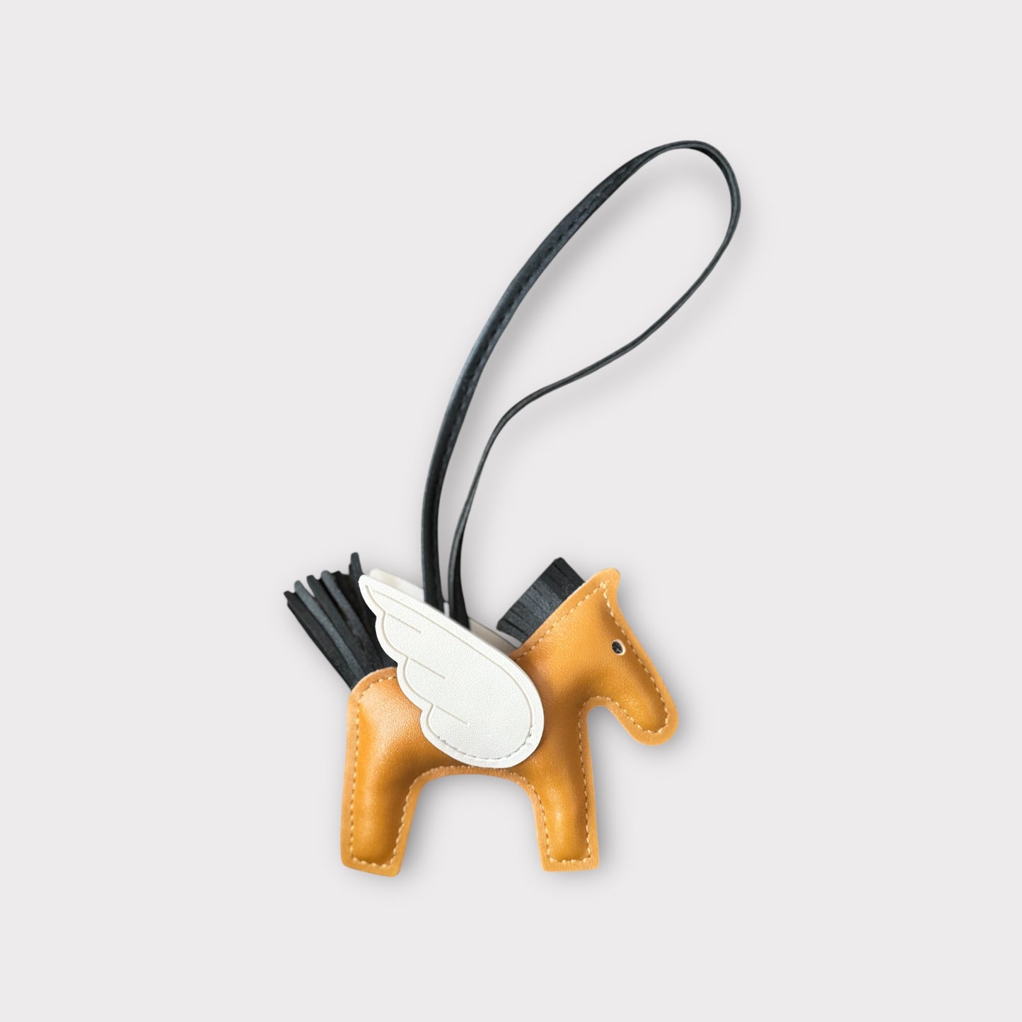 PU leather Horse Designed Charms for Handbags