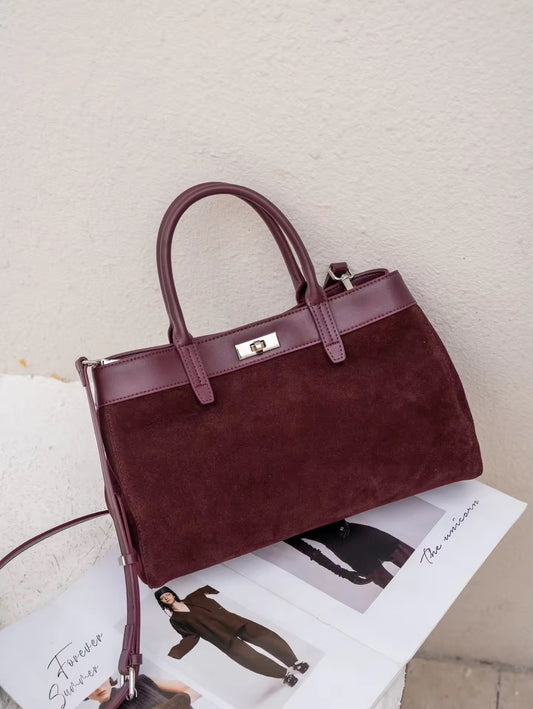 CLARE Suede Carryall Bag