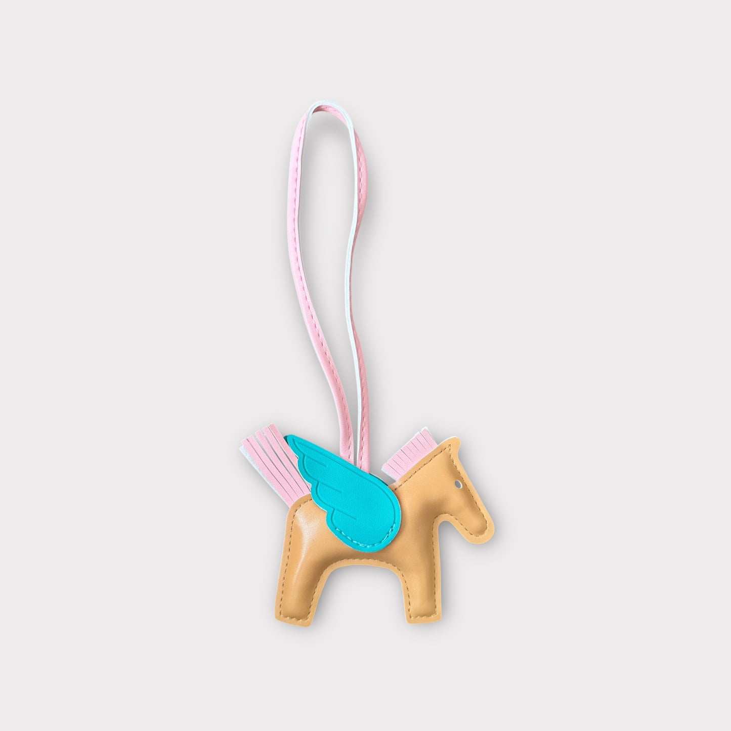 PU leather Horse Designed Charms for Handbags