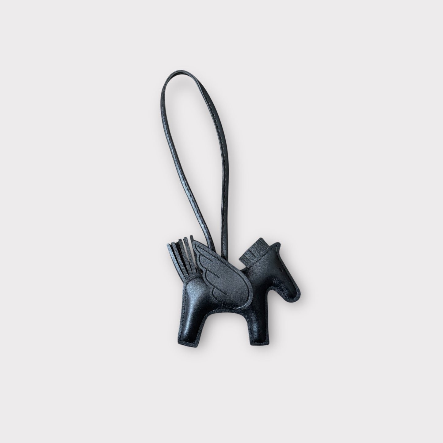 PU leather Horse Designed Charms for Handbags