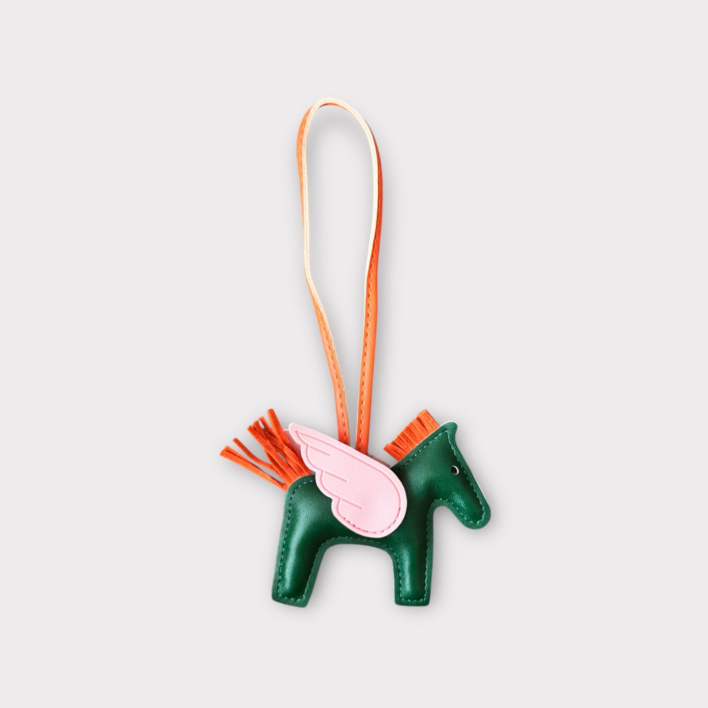 PU leather Horse Designed Charms for Handbags