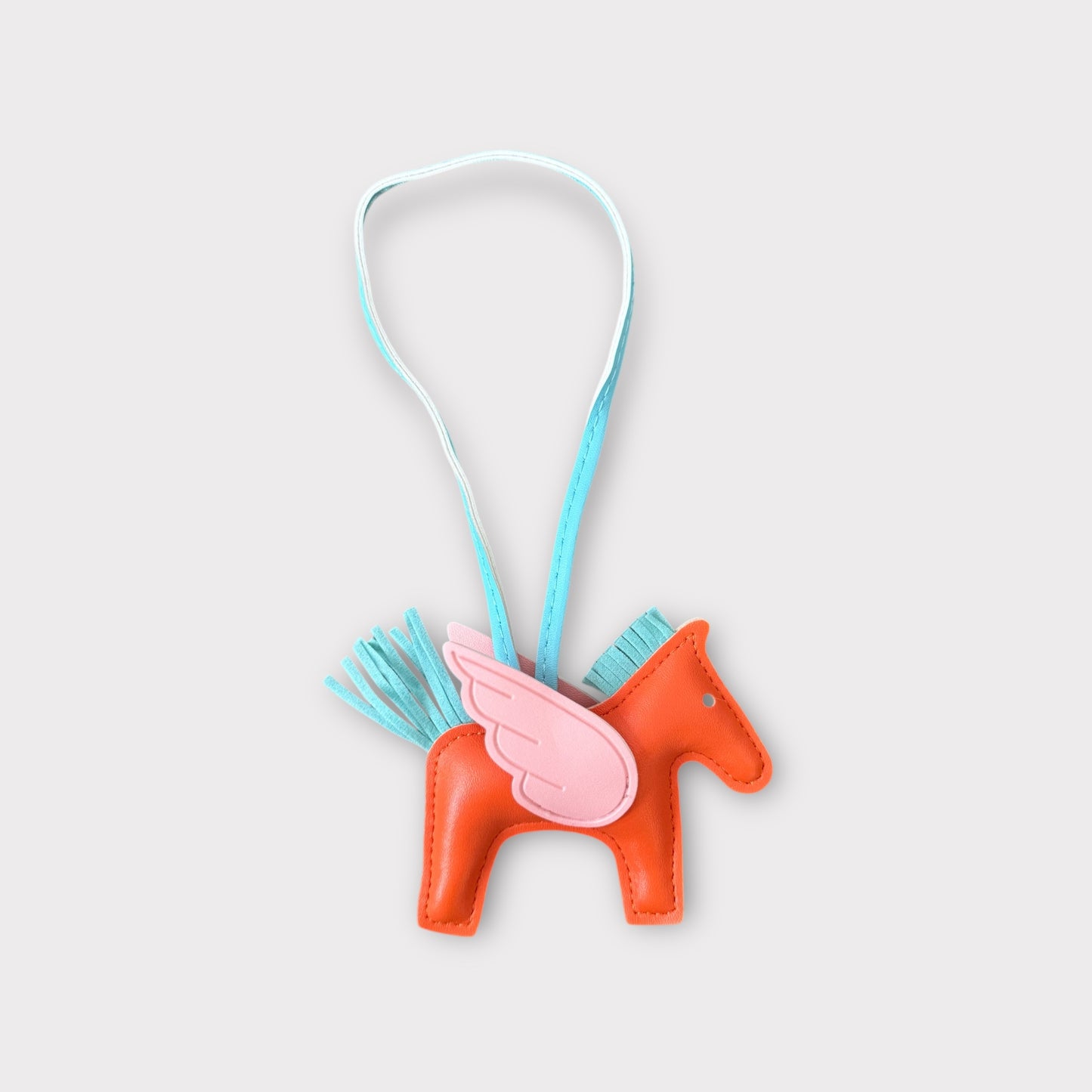 PU leather Horse Designed Charms for Handbags
